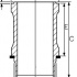 Válcové pouzdro GOETZE 14-112800-00
