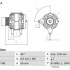 Alternátor BOSCH (BO 0986041860)