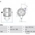 Alternátor BOSCH (BO 0986081090)