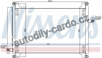 Chladič klimatizace NISSENS 940310