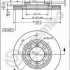 Brzdový kotouč BREMBO 09.5654.10 - MAZDA