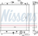 Chladič motoru NISSENS 62817