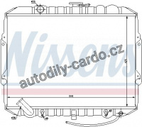 Chladič motoru NISSENS 67018