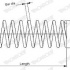 Pružina tlumiče pérování MONROE (MOSP2958, MO SP2958), přední  - LAND ROVER 90/110
