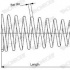 Pružina tlumiče pérování MONROE (MO SP1261)