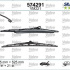 Sada stěračů VALEO Silencio (VA 574291) - 525mm + 525mm