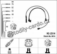 Sada kabelů pro zapalování NGK RC-ZX14 - MAZDA