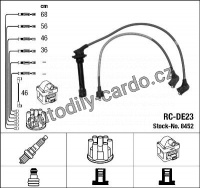 Sada kabelů pro zapalování NGK RC-DE23 - DAIHATSU