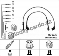 Sada kabelů pro zapalování NGK RC-ZX19 - MAZDA