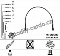 Sada kabelů pro zapalování NGK RC-DW1205 - FSO