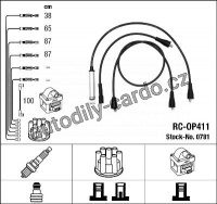 Sada kabelů pro zapalování NGK RC-OP411 - OPEL