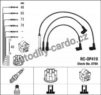Sada kabelů pro zapalování NGK RC-OP419