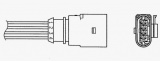 Lambda sonda NGK OZA629-V17