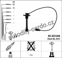 Sada kabelů pro zapalování NGK RC-ED1204 - DAIHATSU