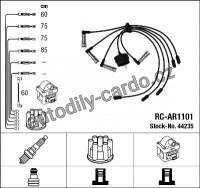 Sada kabelů pro zapalování NGK RC-AR1101