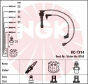 Sada kabelů pro zapalování NGK RC-TX14