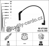 Sada kabelů pro zapalování NGK RC-ET1202 - TOYOTA