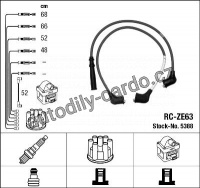 Sada kabelů pro zapalování NGK RC-ZE63
