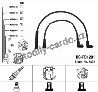 Sada kabelů pro zapalování NGK RC-FD1201 - FORD USA