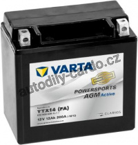Moto baterie VARTA  512909020 12AH/200A 12V L+ AGM 150+87x146