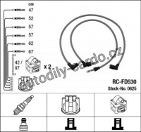 Sada kabelů pro zapalování NGK RC-FD530 - FORD