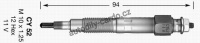 Žhavící svíčka NGK CY52 - NISSAN