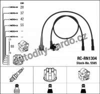 Sada kabelů pro zapalování NGK RC-RN1304 - RENAULT