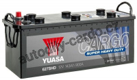 Autobaterie YUASA 627 SHD 143Ah 900A 12V /513x189x223/