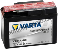 Moto baterie VARTA VT 503903004 2,3Ah 40A 12V P+ Y12 FUNSTART AGM /114x49x86/ YTR4A-BS