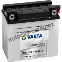 Moto baterie VARTA VT 507012 7Ah 40A 12V P+ Y6 FUNSTART FRESHPACK /136x76x134/ 12N7-3B / YB7L