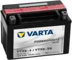 Moto baterie VARTA (508012008A514) VT 508012 8Ah 135A 12V L+ Y5 FUNSTART AGM /152x88x106/ YTX9-4 / YTX9-BS