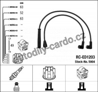 Sada kabelů pro zapalování NGK RC-ED1203