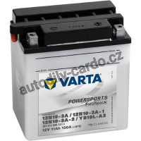 Moto baterie VARTA VT 511012 11Ah 90A 12V P+ Y6 FUNSTART FRESHPACK /136x91x146/ 12N10-3A / YB10L-A2