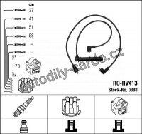Sada kabelů pro zapalování NGK RC-RV413 - ROVER