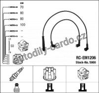 Sada kabelů pro zapalování NGK RC-EM1206