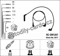 Sada kabelů pro zapalování NGK RC-EM1207