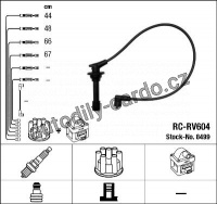 Sada kabelů pro zapalování NGK RC-RV604 - ROVER