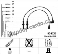 Sada kabelů pro zapalování NGK RC-FX49 - SUBARU