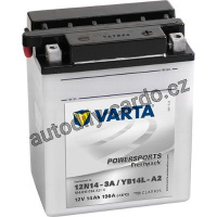 Moto baterie VARTA VT 514011014 14Ah 190A 12V P+ 135x90x167/ 12N14-3A