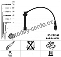 Sada kabelů pro zapalování NGK RC-ES1204