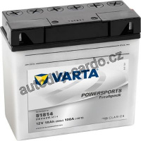 Moto baterie VARTA VT 518014 16Ah 120A 12V P+ Y2 FUNSTART FRESHPACK /186x82x171/ 51814