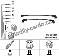 Sada kabelů pro zapalování NGK RC-ET1204