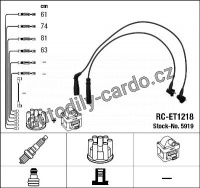 Sada kabelů pro zapalování NGK RC-ET1218