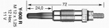 Žhavící svíčka NGK Y-908R - FIAT, RENAULT