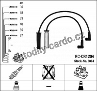 Sada kabelů pro zapalování NGK RC-CR1204 - CHRYSLER