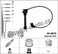 Sada kabelů pro zapalování NGK RC-ME79 - MITSUBISHI
