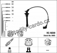 Sada kabelů pro zapalování NGK RC-NE09 - NISSAN