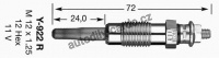 Žhavící svíčka NGK Y-922R - ALFA ROMEO, FIAT