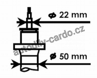 Tlumič pérování plynový KYB 334834