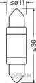 OSRAM LED C5W Cool White 6000K 12V 1W - 6498CW-01B